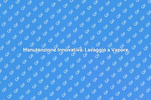 Lavaggio a Vapore: Efficacia e Innovazione