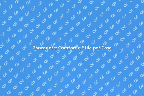 Come Installare Zanzariera in Casa
