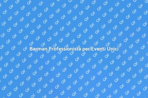 Servizio Barman per Serate Esclusive