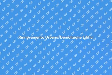 Demolizione Edificio Governativo