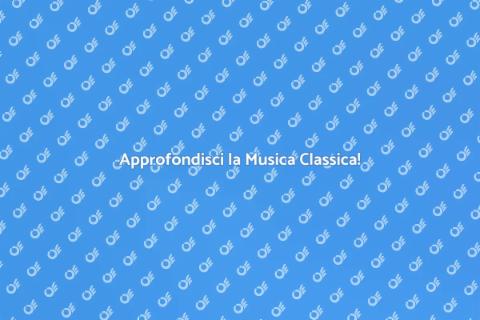Master in Musica Classica: Scopri!