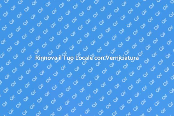 Rinnova il Tuo Ambiente con Colore