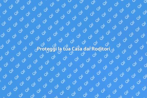 Trattamento Anti Roditori Efficace