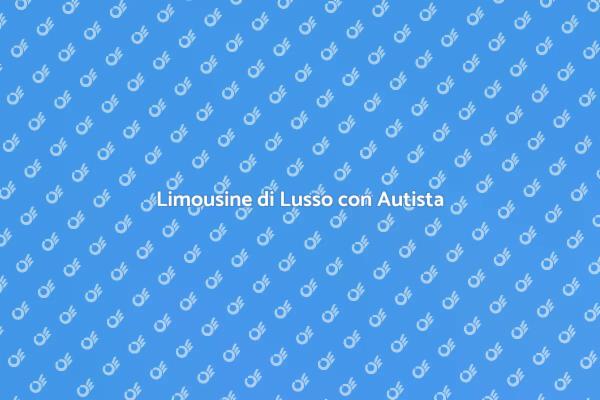 Trasporto Elegante con Limousine