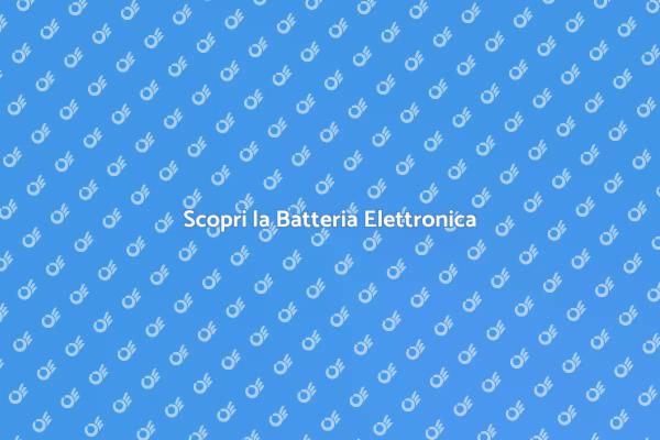 La Magia della Batteria Elettronica