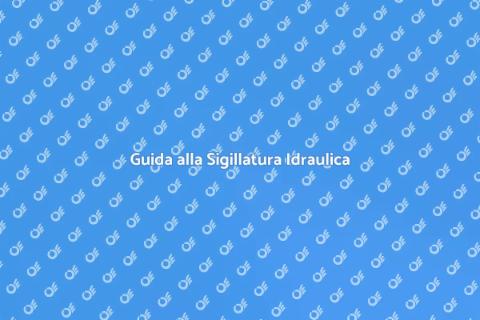 Sigillare Opere Raddoppio Idraulico