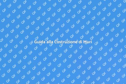 Costruire Muro di Contenimento