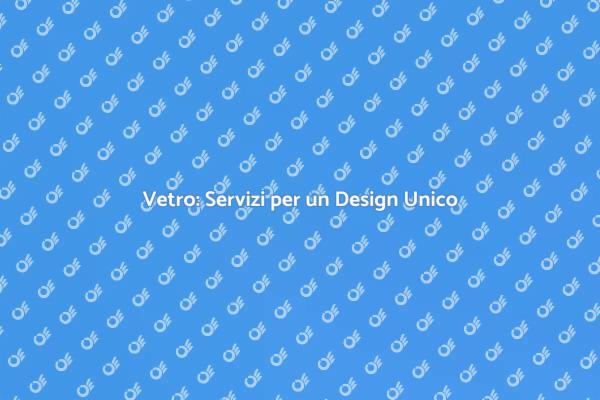 Vetro: Arte e Funzionalità per la Casa