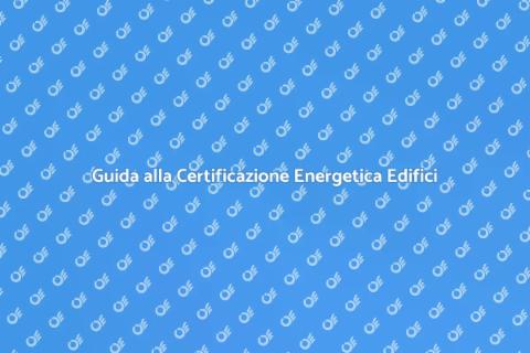 Certificazione Energetica Nuove Costruzioni