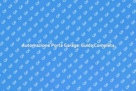 Installazione Sistema Gestione Garage