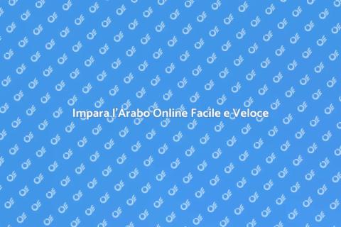Corso di Arabo Online: Impara Facile