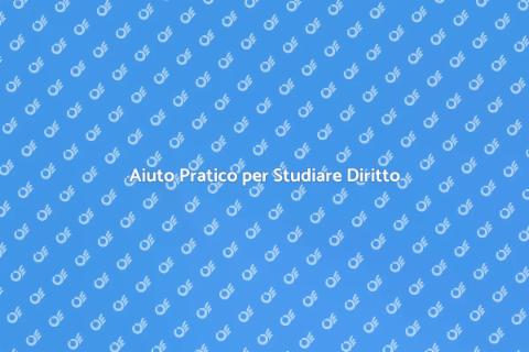 Supporto Efficace nello Studio del Diritto