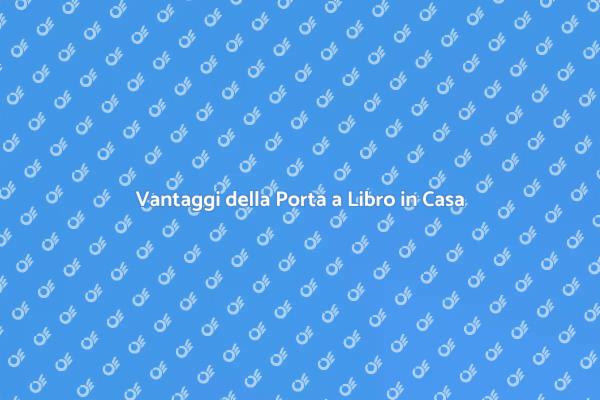 Porta a Libro: Funzionalità e Stile
