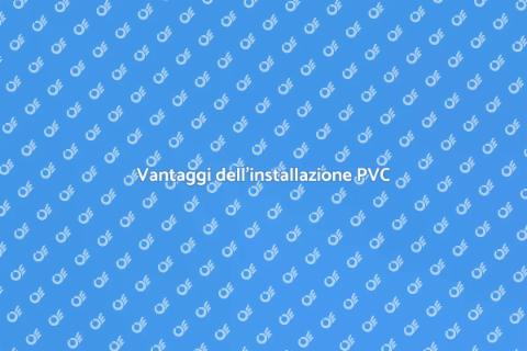 Installazione condotto PVC per casa