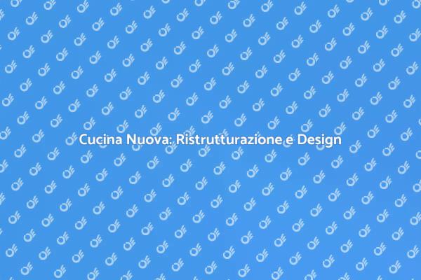 Trasforma la Tua Cucina con Stile