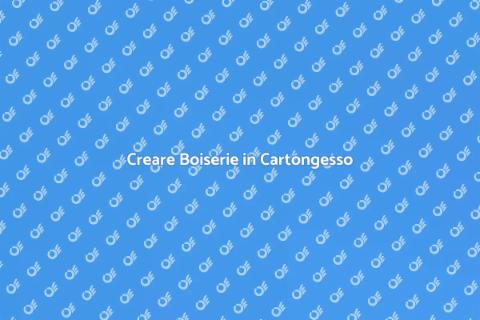 Boiserie Moderna in Cartongesso