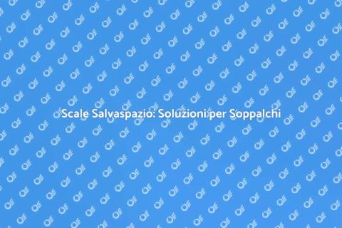 Scala Salvaspazio per Soppalchi