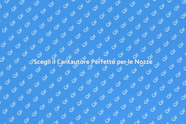 Melodie Uniche per il Tuo Matrimonio