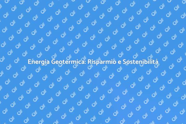 Installare Impianti Geotermici Facile