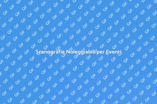 Trasforma i Tuoi Eventi con Scenografie