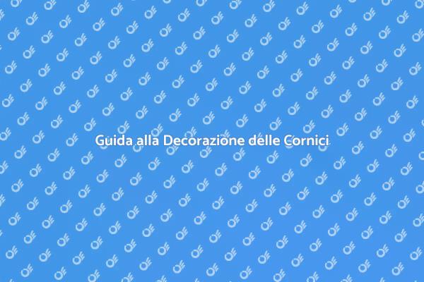 Idee per Decorare le Cornici in Cartongesso