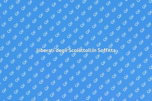 Come Eliminare Scoiattoli dalla Soffitta