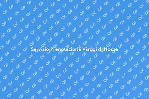 Prenota il Tuo Viaggio di Nozze Online