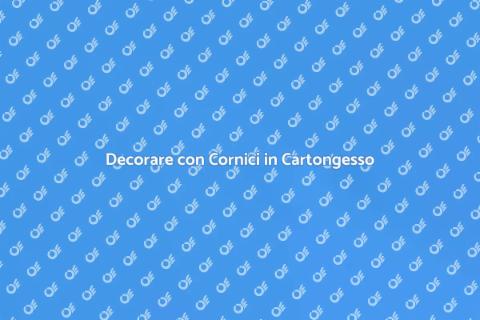 Cornici in Cartongesso: Stile e Funzionalità
