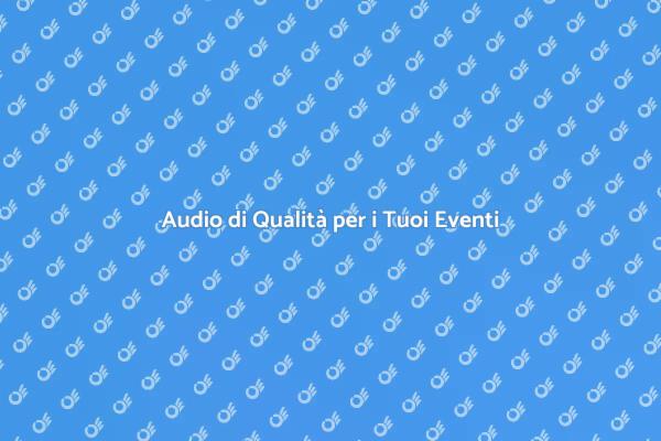 Noleggio Audio: La Chiave per Eventi Perfetti