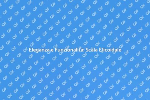 Scala Elicoidale in Acciaio: Eleganza
