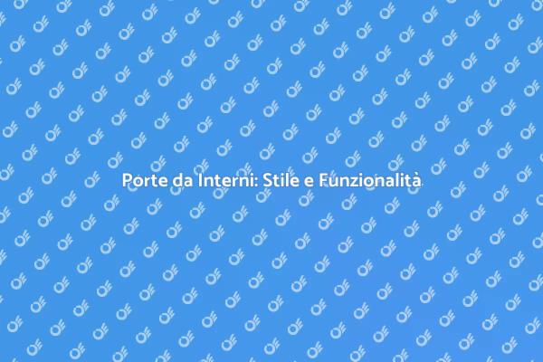 La Guida alla Posa di Porte da Interni