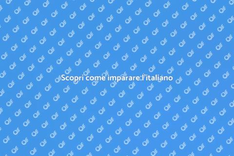 Imparare l'italiano per nuove opportunità