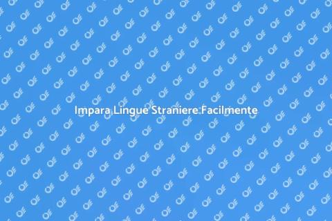 Lezioni di Lingue Straniere