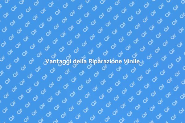 Ripara i Tuoi Rivestimenti in Vinile