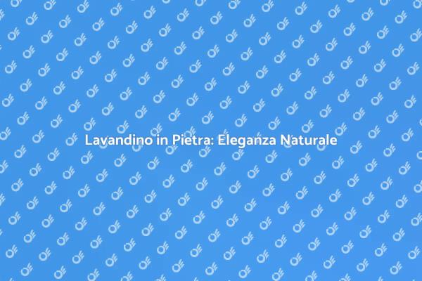 Trasforma il Tuo Ambiente con Pietra