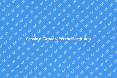 Sostituzione Canale di Gronda Essenziale