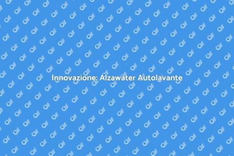 Alzawater con Sistema di Autolavaggio