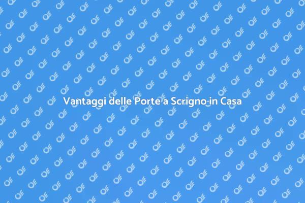 Ottimizza gli Spazi con una Porta a Scrigno