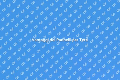 Installare Pannelli per Tetti Eco