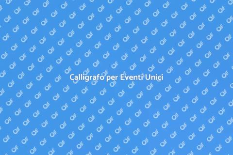 Noleggiare Calligrafo per una Festa