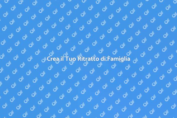 Cattura la Magia della Tua Famiglia