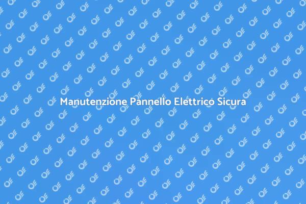 Efficienza nella Riparazione Elettrica