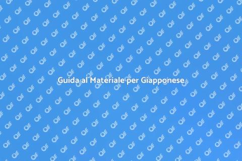 Materiale Didattico per Giapponese