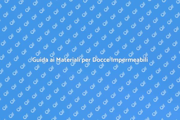 Impermeabilizzazione: Scegli i Materiali Giusti