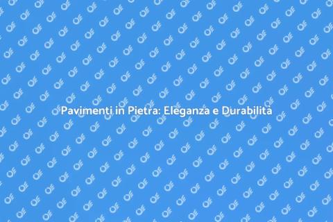 Rivestire Pavimenti in Pietra Elegante