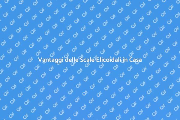 Scale Elicoidali: Estetica e Funzionalità