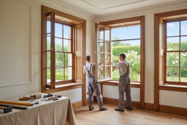Quanto costa installare finestre a battente in legno?