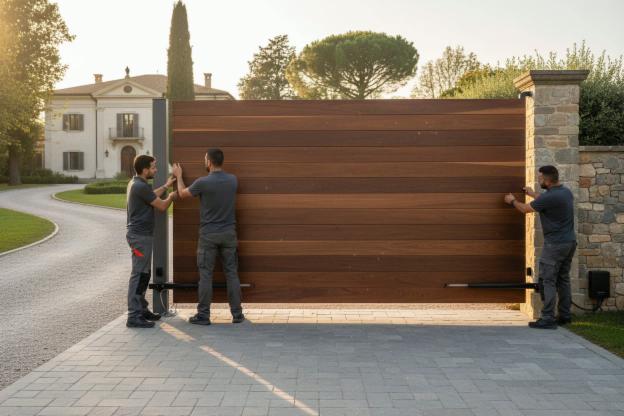 Quanto costa installare un cancello elettrico in legno?