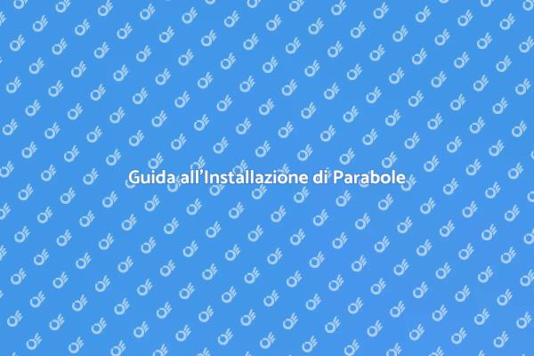Parabole: Installazione per Eccellenza