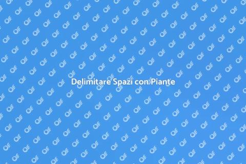 Recintazione Naturale con Piante